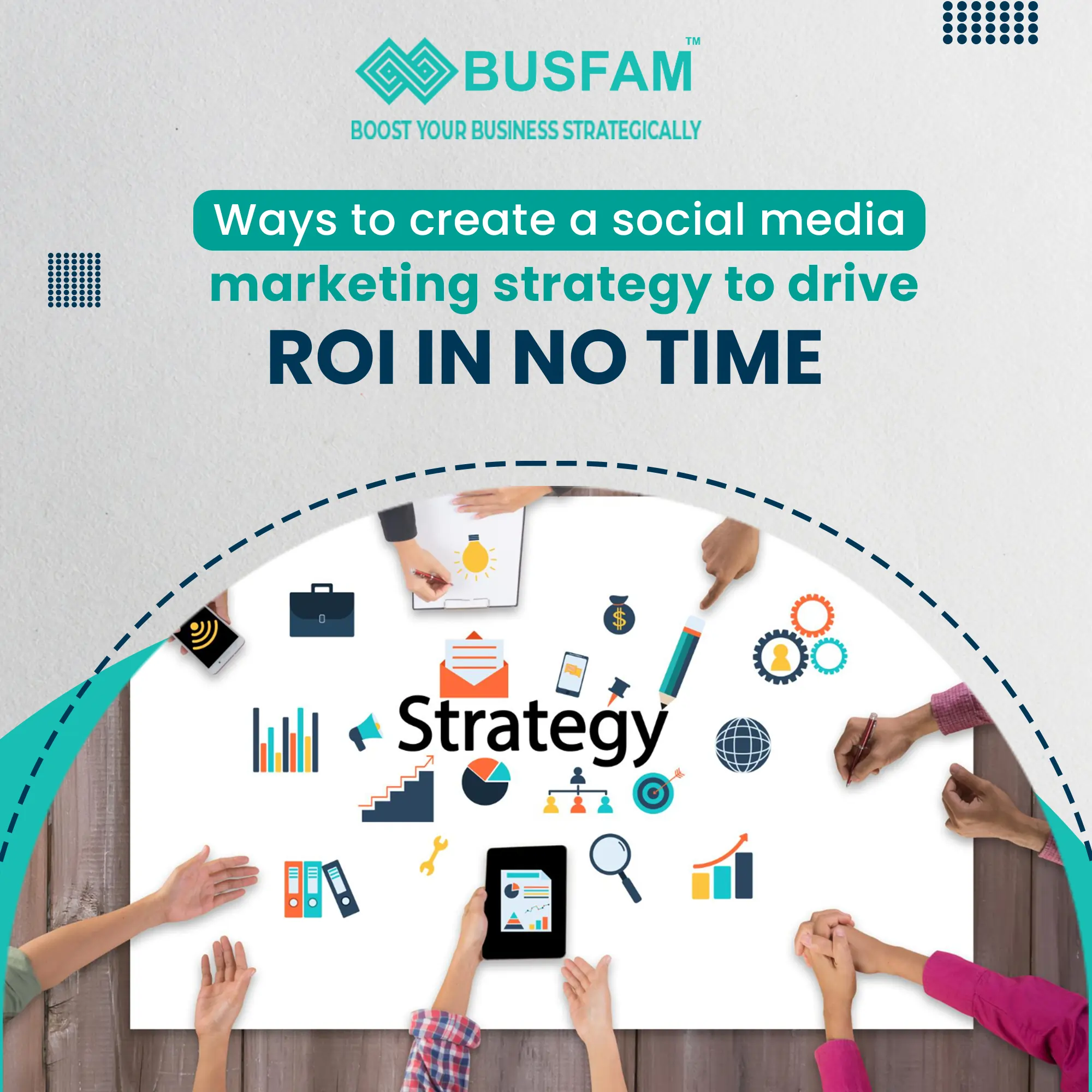 Ways To Create a Social Media Marketing Strategy To Drive ROI in No Time